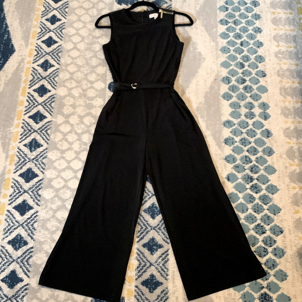 Michael Kors black jumper size xsmall with belt and pockets